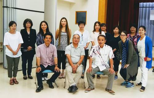 2017/9/30合同勉強会(性教育)講師・島尻澤一氏(元高等特別支援学校寄宿舎教諭)